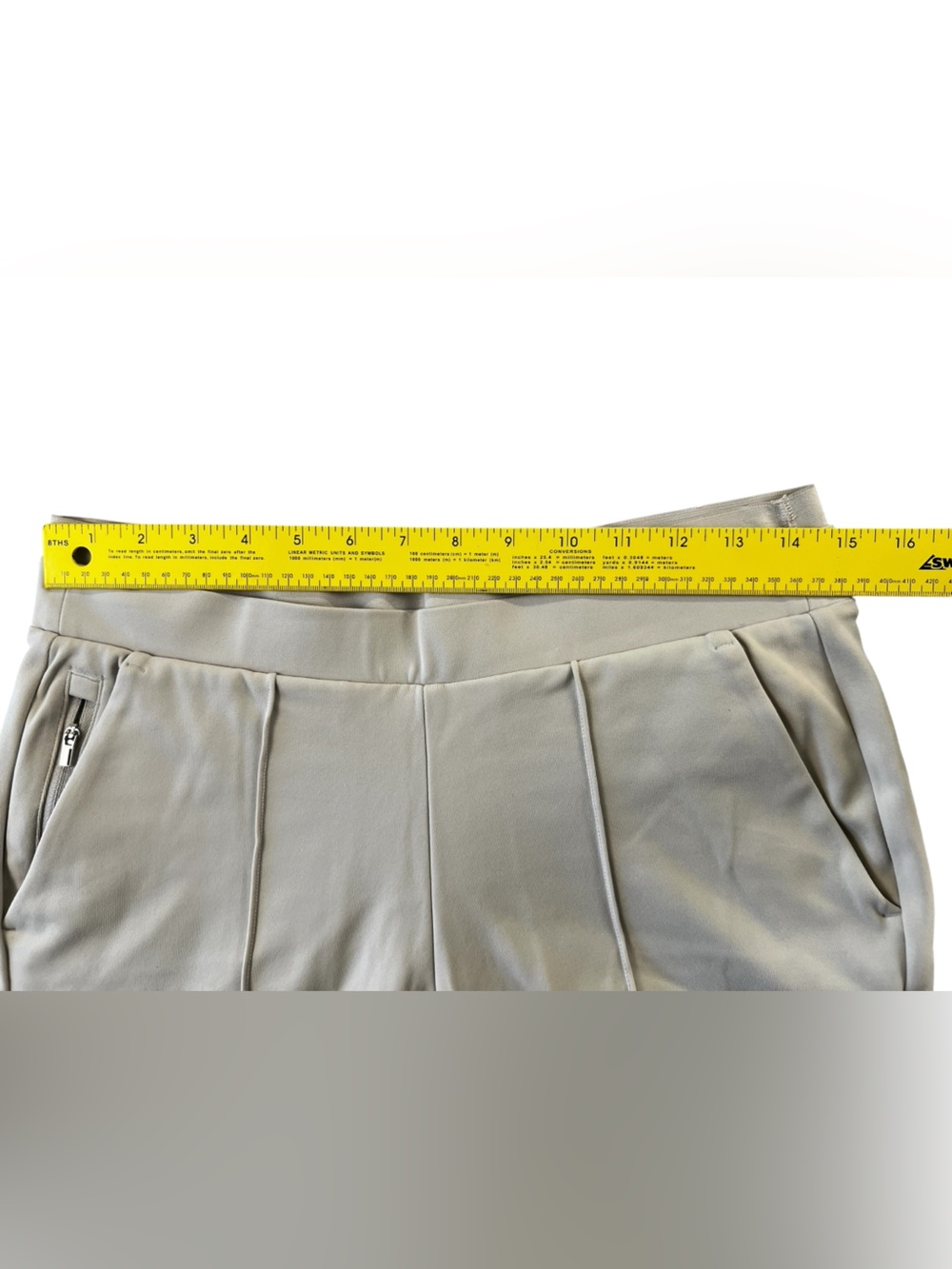 Athleta || Venice Pintuck Pant Small Ivory Beige Small - Picture 12 of 15